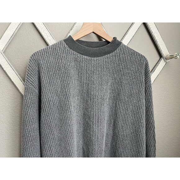 NWT! Vintage Johnny Cotton Christopher Sir Hilary Cord Men’s L L/S Shirt - Gray - Picture 5 of 10